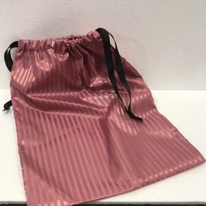 Victoria’s Secret Striped Drawstring Bag NWOT